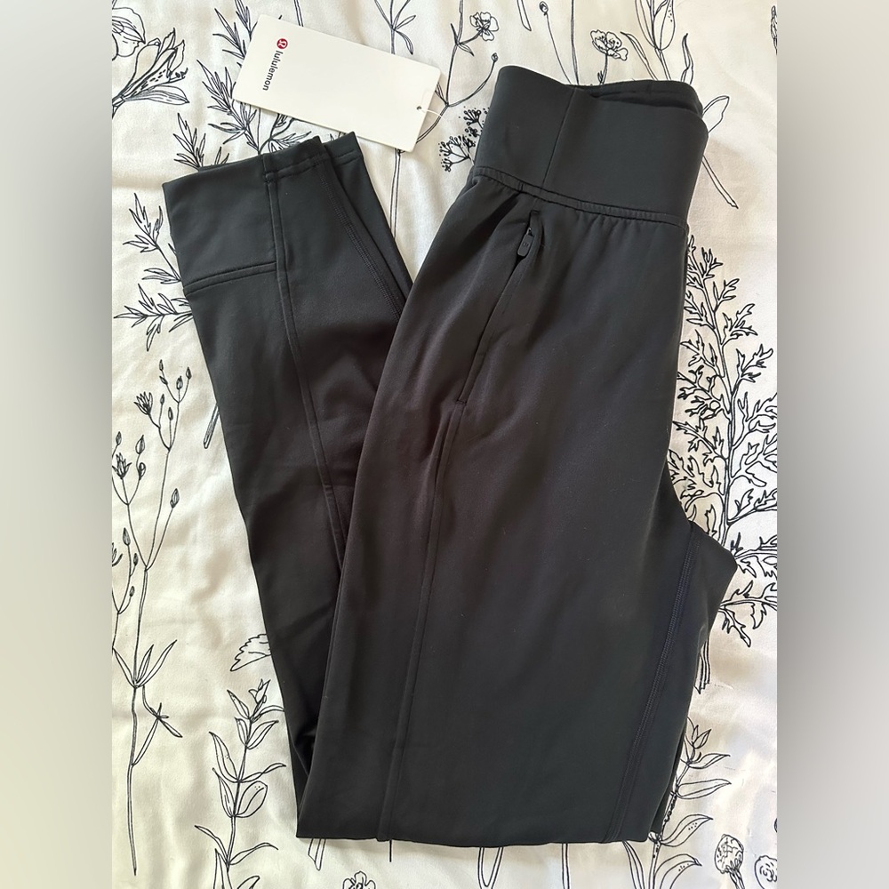 lululemon athletica Black Track Joggers
